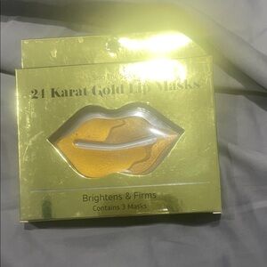 24 Karat Gold Lip Masks